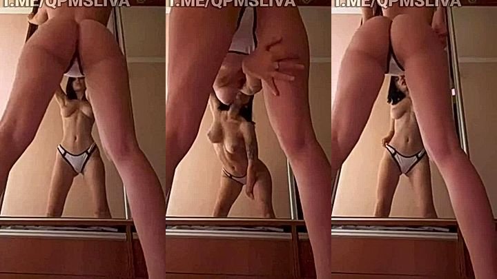 Irena Ortega teasing her big ass shaking leaked