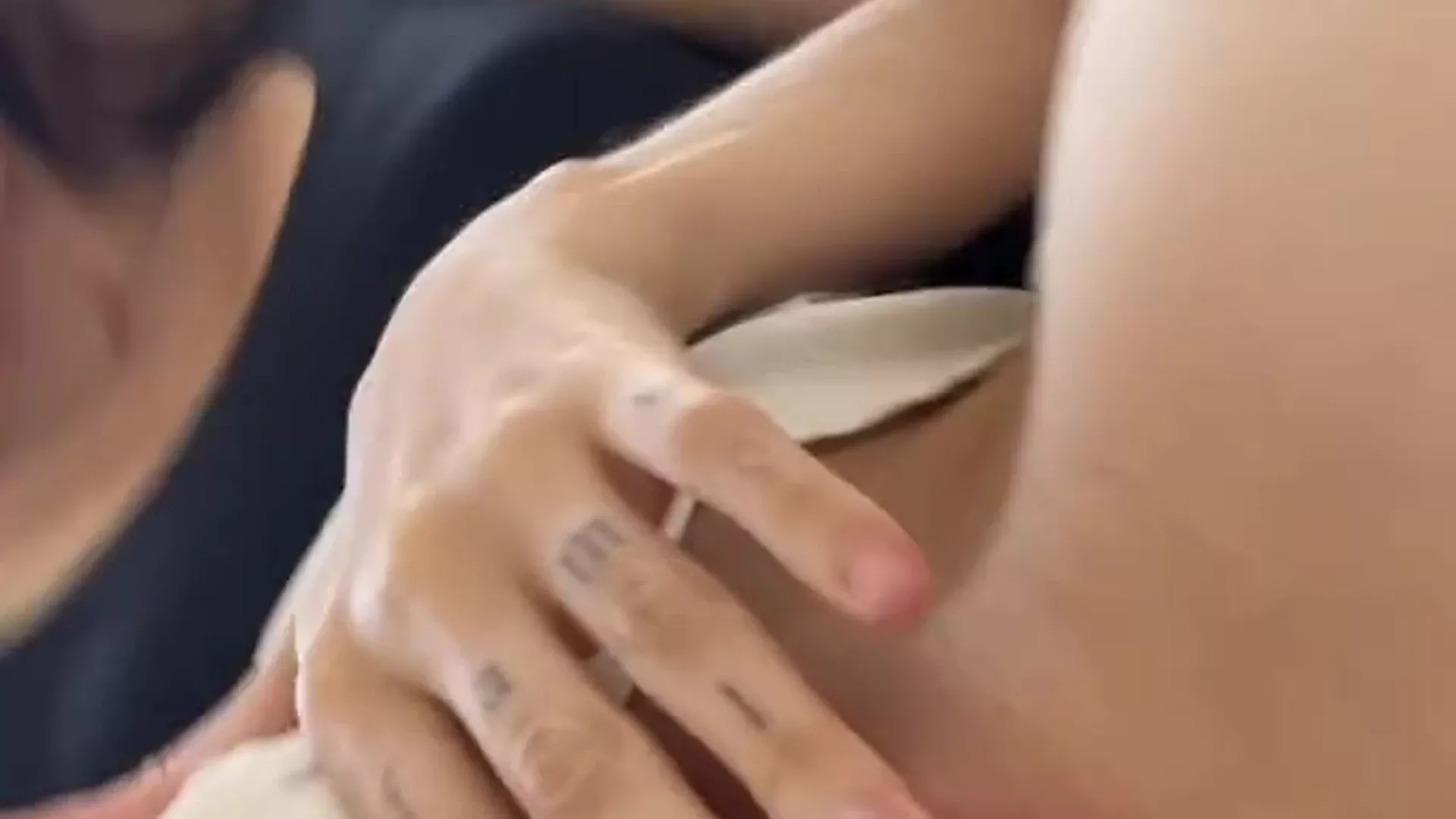 Baby Riley showing her pussy video clip leaked for fans