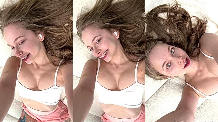 Baby Riley hot tempting bedroom video clip