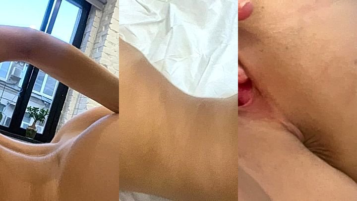 cum stroking video, naughty onlyfans model Ellie Leen stroke her pussy till her bed is drenched in cum