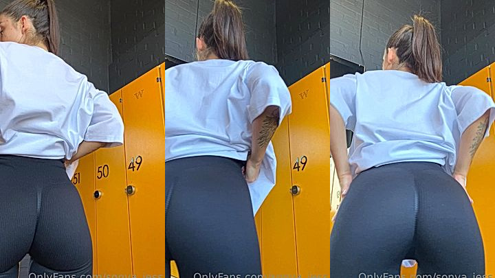 Sonya Jess shakes her ass outdoor leaked onlyfans video