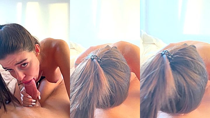 Sonya Jess deep throat blowjob