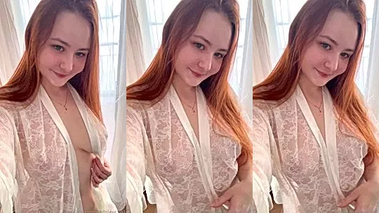 sexy hot chick Vladislava Shelygina flaunts her sexy body for the cam, private video