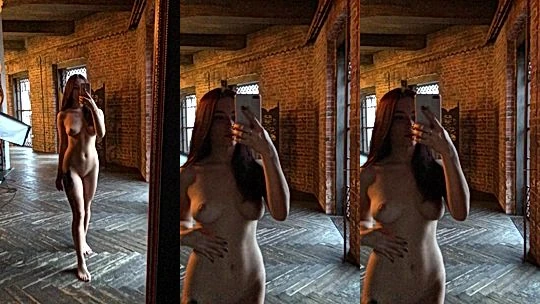 horny girl Arilaviee loves when you stare st her sexy body naked onlyfans leak video