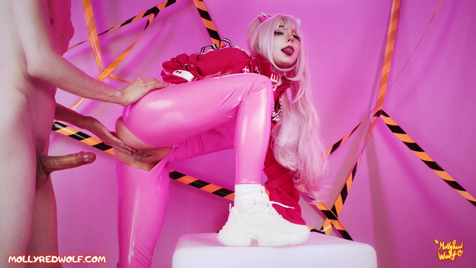 naughty bitch MollyRedWolf fucked hard in her favourite position till she squirts leaked onlyfans sex