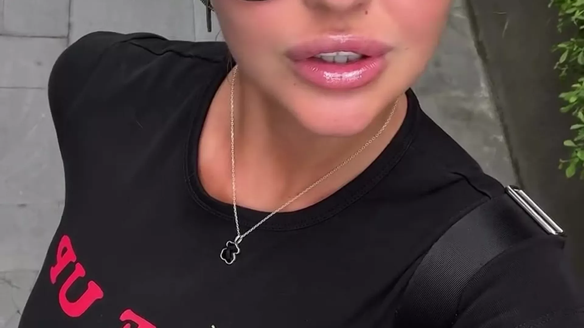 sexy slut couldnt help but tease her fans