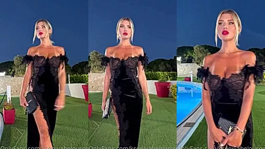 hot onlyfans bad babe Kseniya Belousova walks and shows her natural big tits