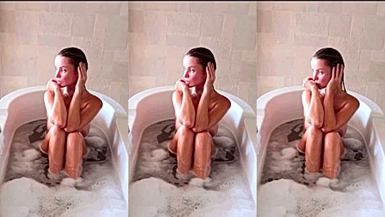 naughty onlyfans model Ekaterina Enokaeva seat on the tubs and shows her big tits